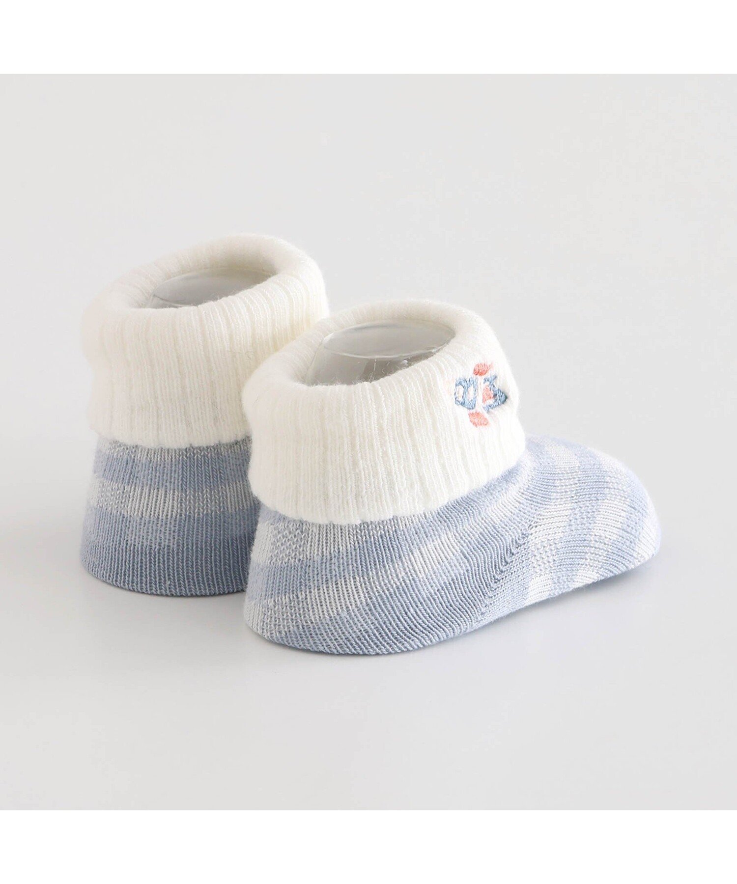 Детские носки с вышитым мотивом Apres les cours, Blue