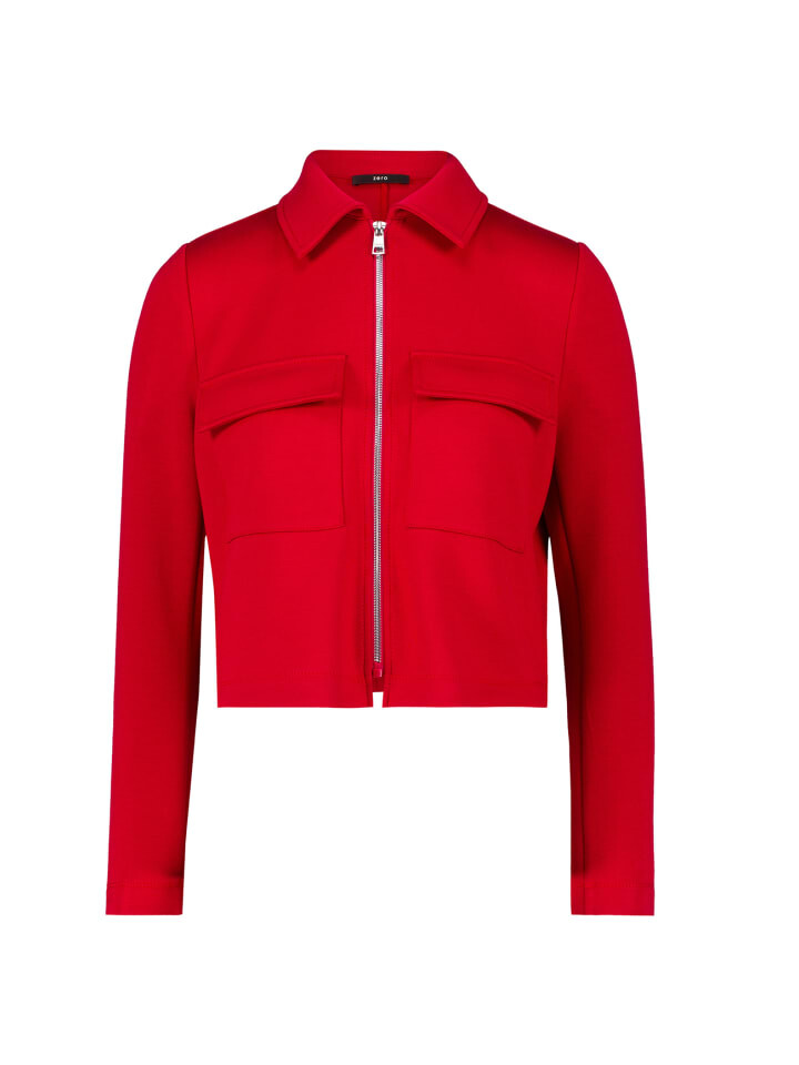 

Блейзер Zero Sweatjacke mit Klappentaschen, цвет Savvy Red