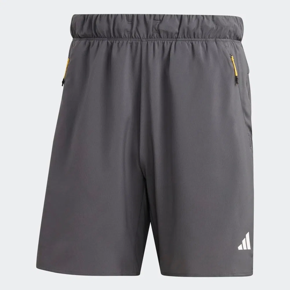 Мужские тренировочные шорты adidas Trainicons с тремя полосками — фото 4
