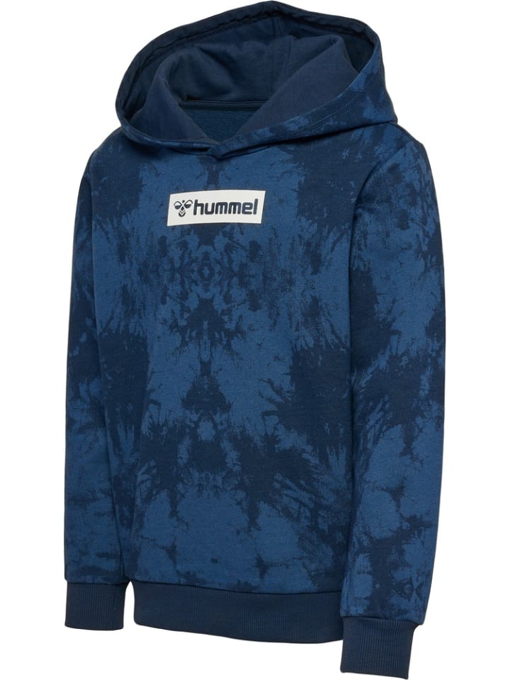 

Hummel Детская толстовка "Hmljump Aop Hoodie" синего цвета