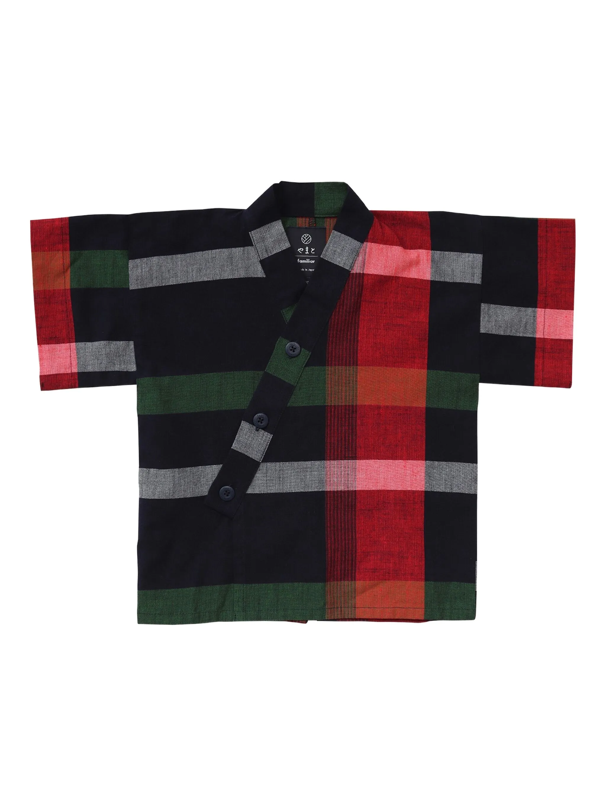 

Рубашка в клетку Familiar, черный