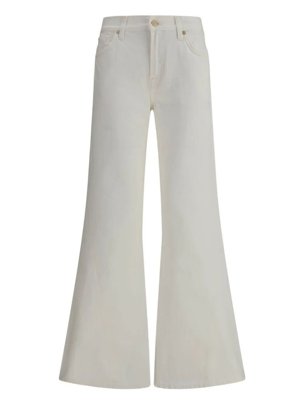 

Джинсы-клеш Spencer 7 For All Mankind, белый