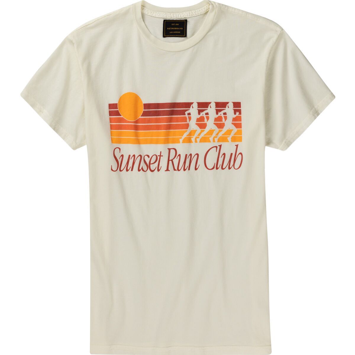 

Футболка Sunset run club Original Retro Brand, белый