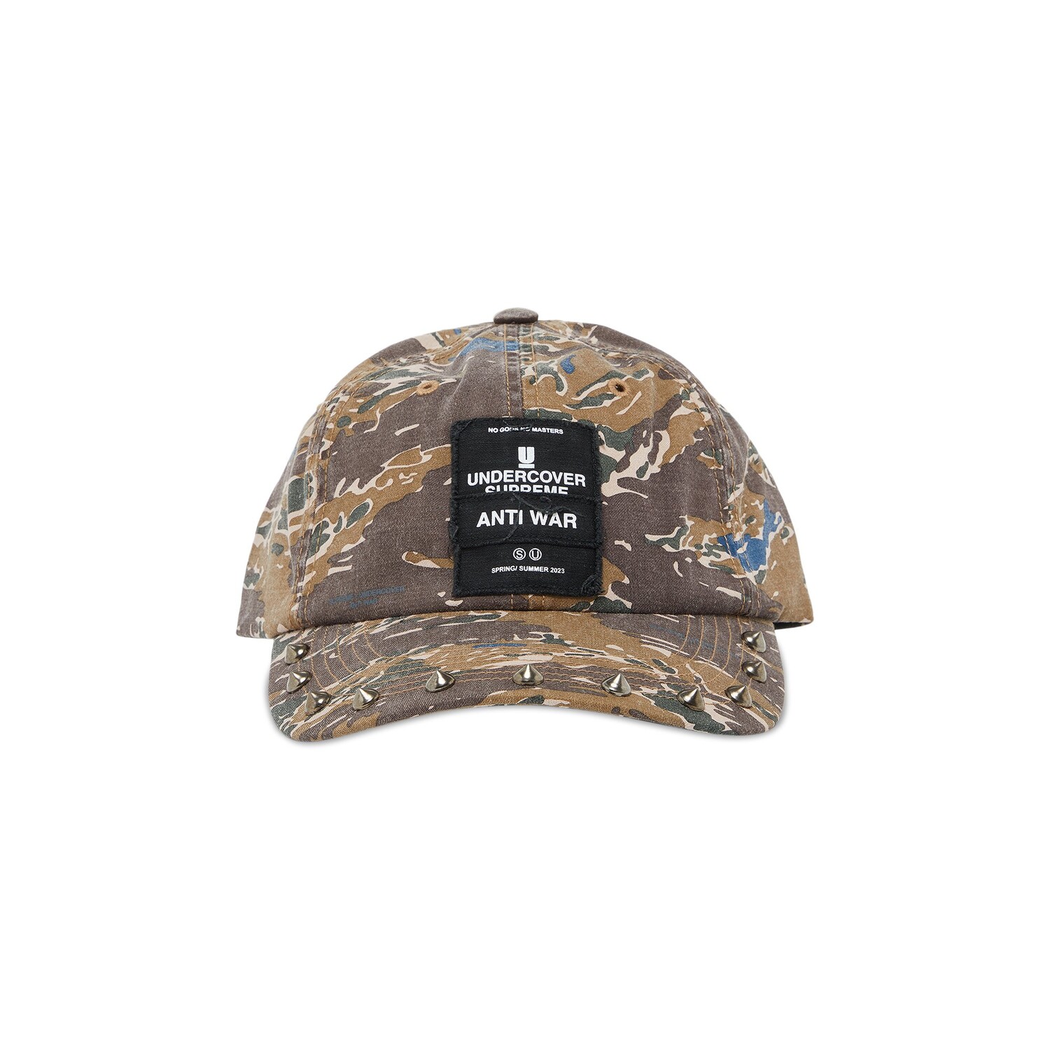 

Кроссовки Supreme x UNDERCOVER с шипами, 6 панелей, коричневый камуфляж