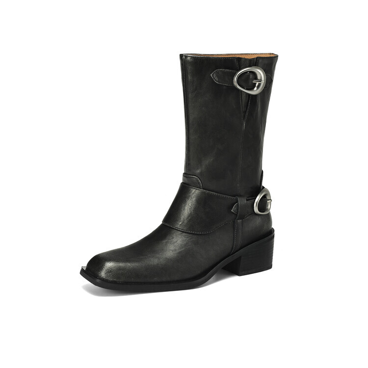 

Ботильоны женские Mewgl, цвет Black Fleece-Lined