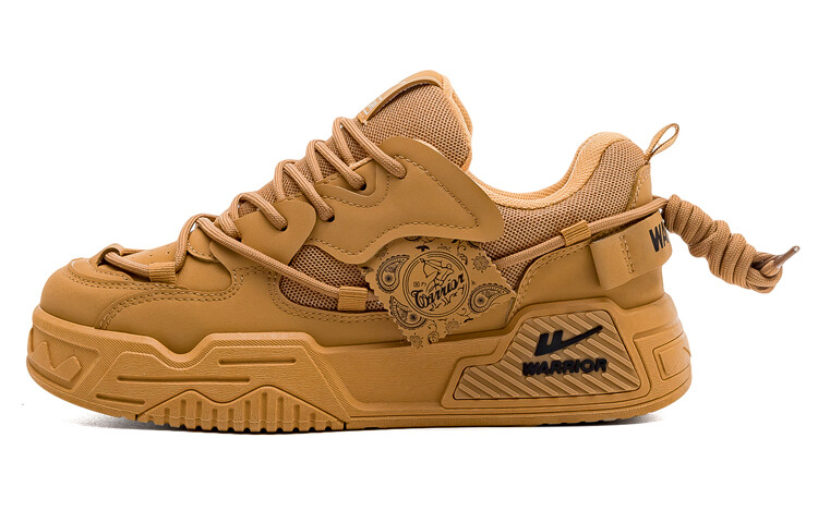 

Кеды, скейтборд обувь женская низкая желтый Warrior