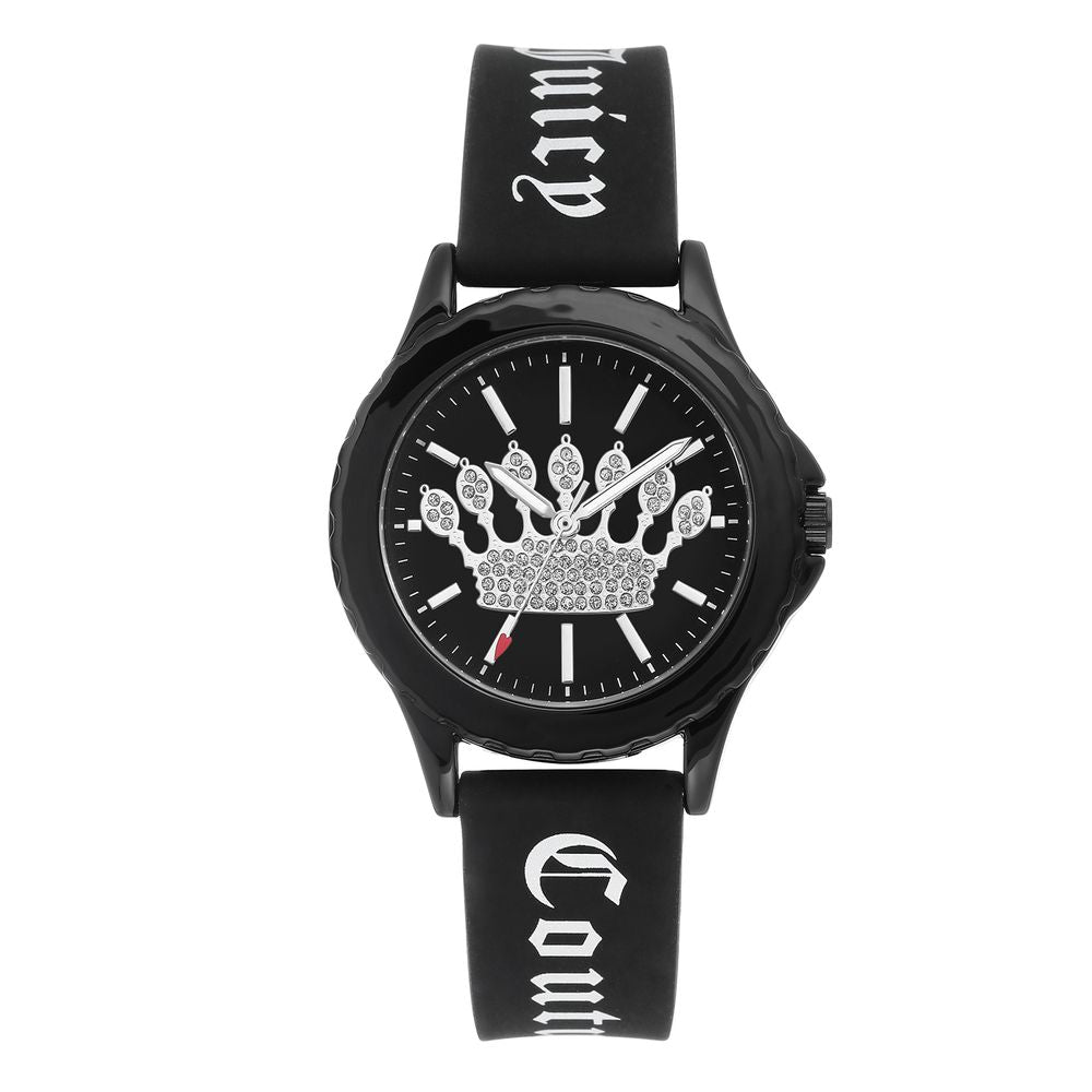

Женские часы Juicy Couture из силикона, черный