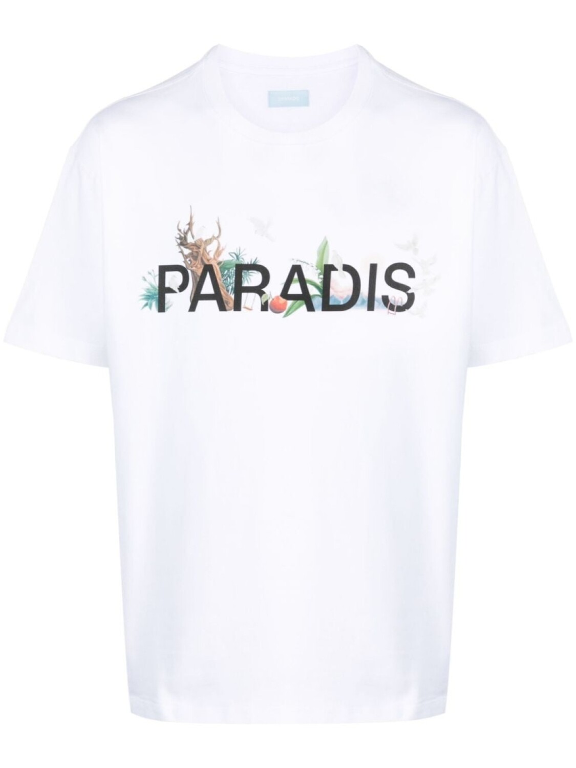 

3Paradis футболка с логотипом, белый