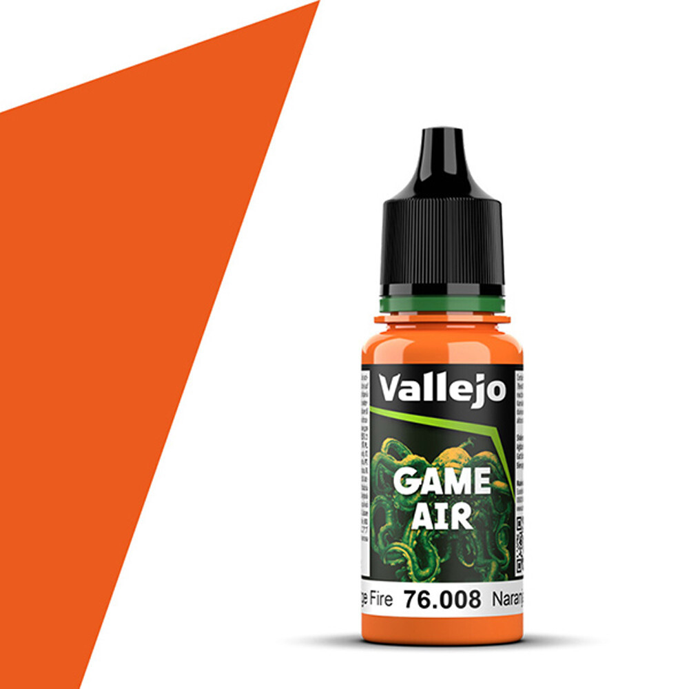 

Аксессуары Vallejo Game Air: Orange Fire (18ml)