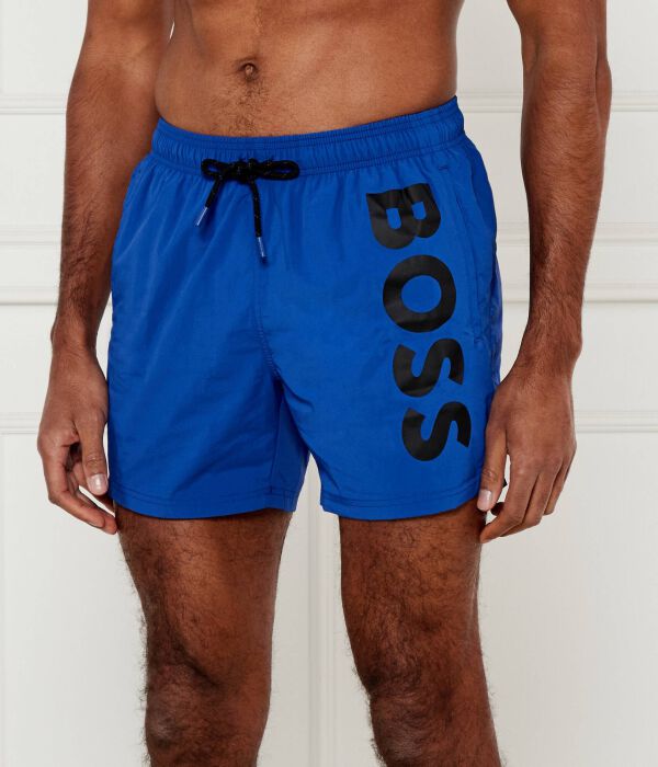 

Шорты для плавания «Осьминог» Regular fit Boss, синий