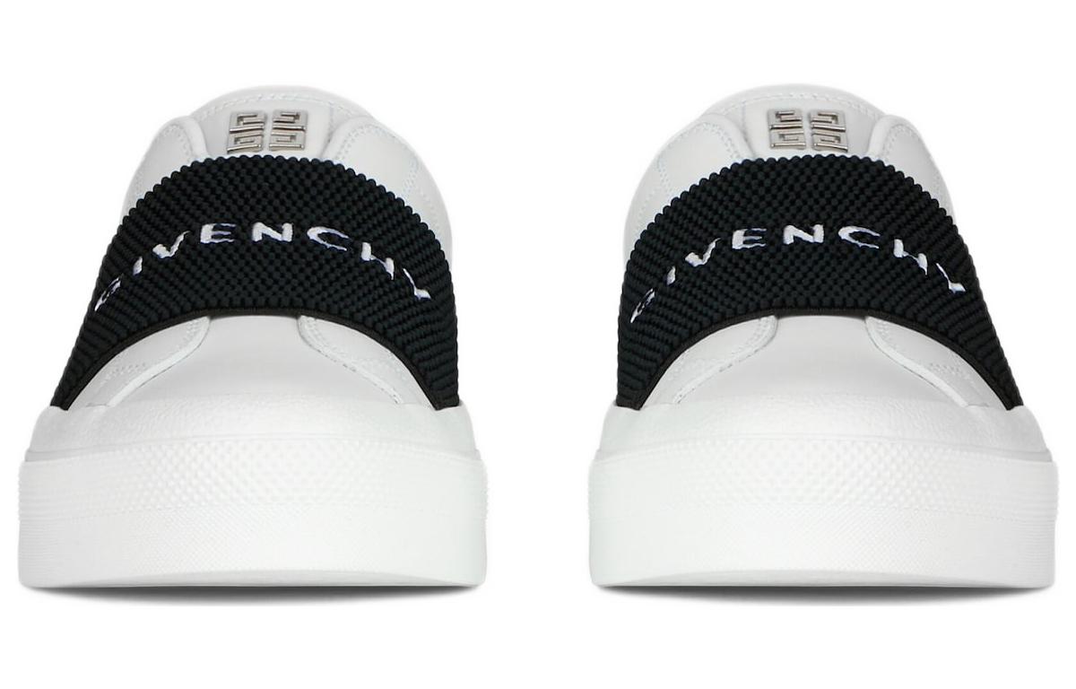 Givenchy Женские кроссовки City Court Webbing 'White Black' — фото 4