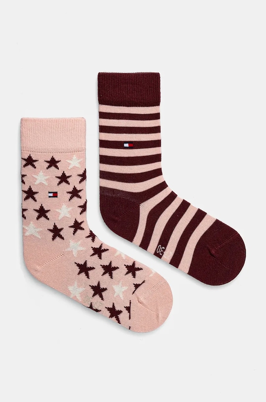 

Детские носки 2 пары Tommy Hilfiger, розовый