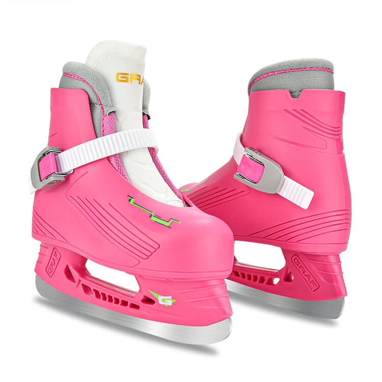 

GRAF Детские коньки для фигурного катания начального уровня, розовые, размер 31-32