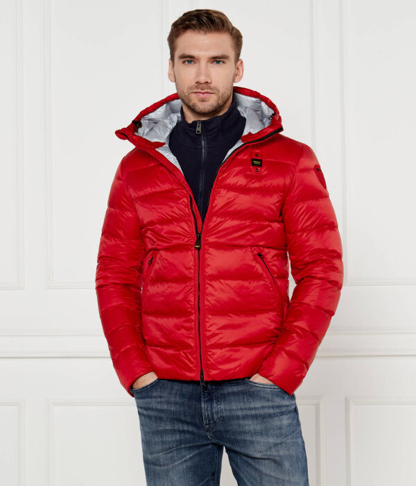 

Пуховик актон Regular fit Blauer, красный