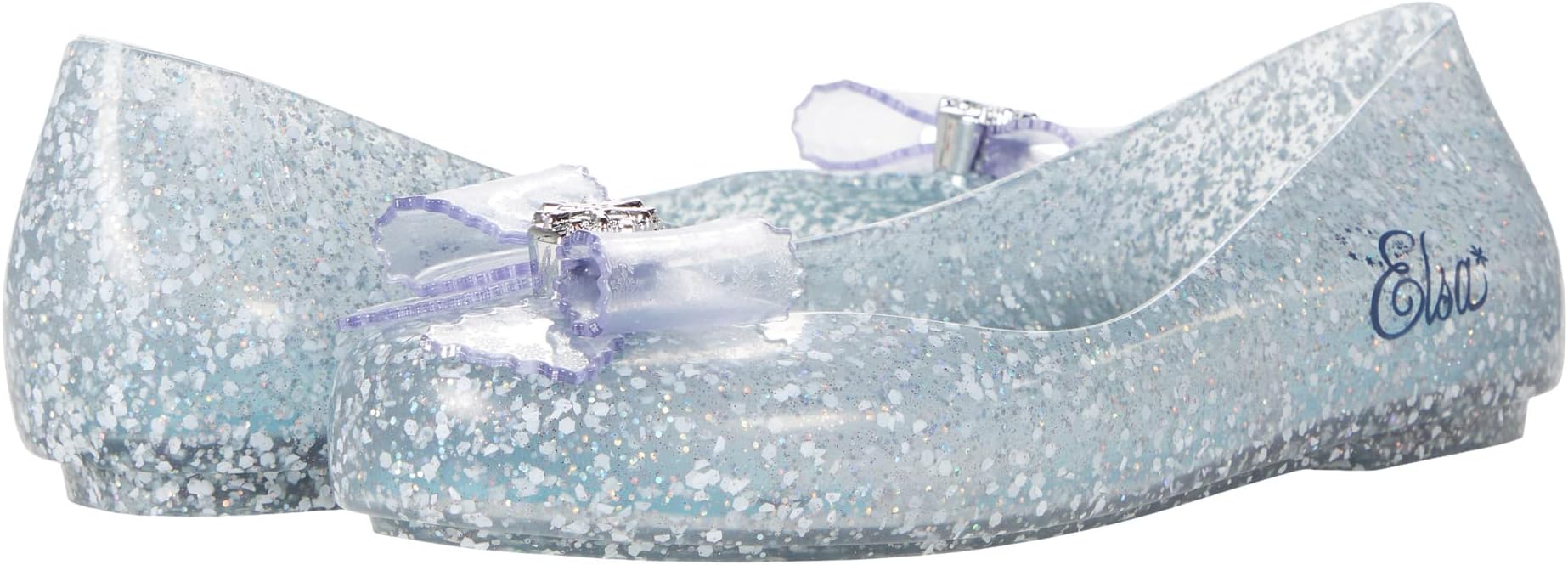 

Балетки Mini Melissa Sweet Love + Disney Princess, цвет Blue/Elsa