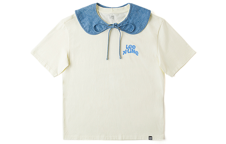 

Lee Футболка женская экрю, Белый, Lee Футболка женская экрю