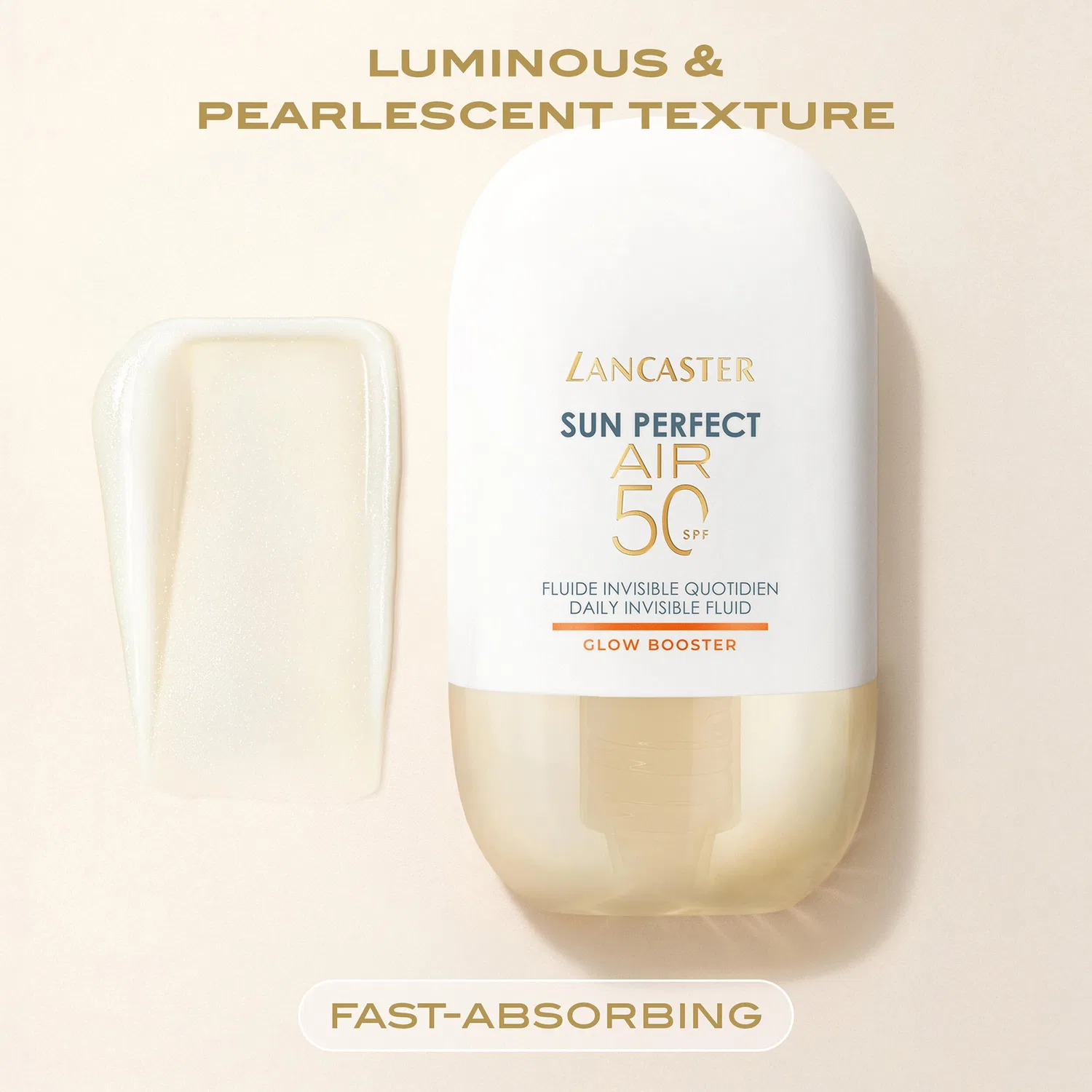 Sun Perfect Air Daily Invisible Fluid SPF50 Glow Booster 40 мл/1,3 унции Lancaster — фото 4