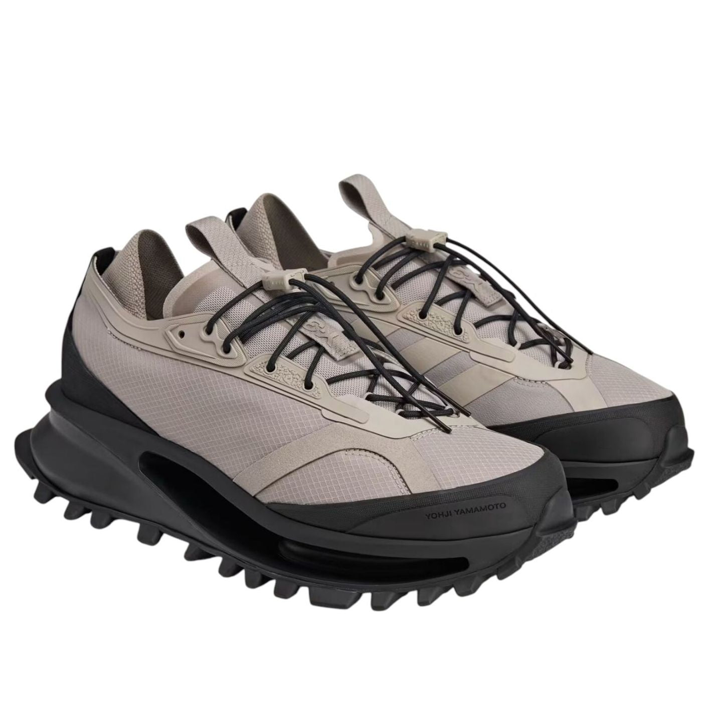 Кроссовки adidas Y-3 S-Gendo Trail 'Light Brown Black' — фото 2