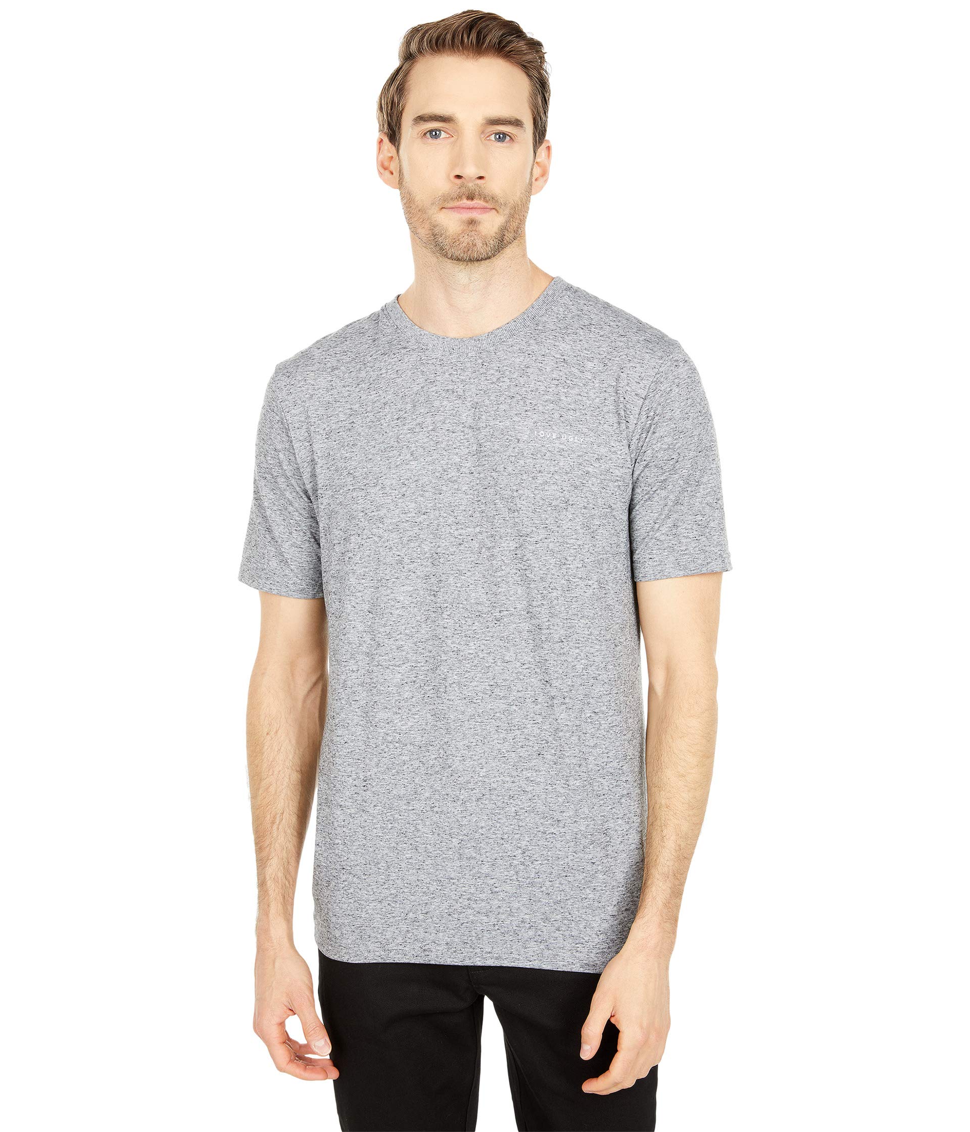 

Футболка I LOVE UGLY Easy Logo Tee, Grey Speckle