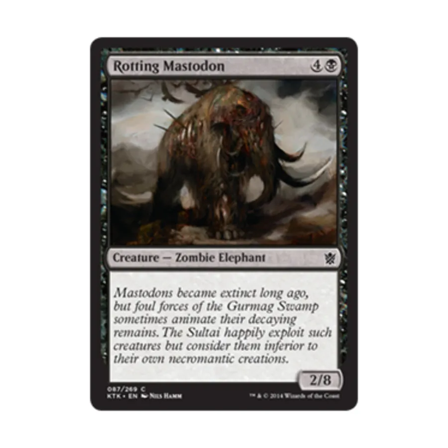 

CCG Гниющий мастодонт (С), MTG - Khans of Tarkir