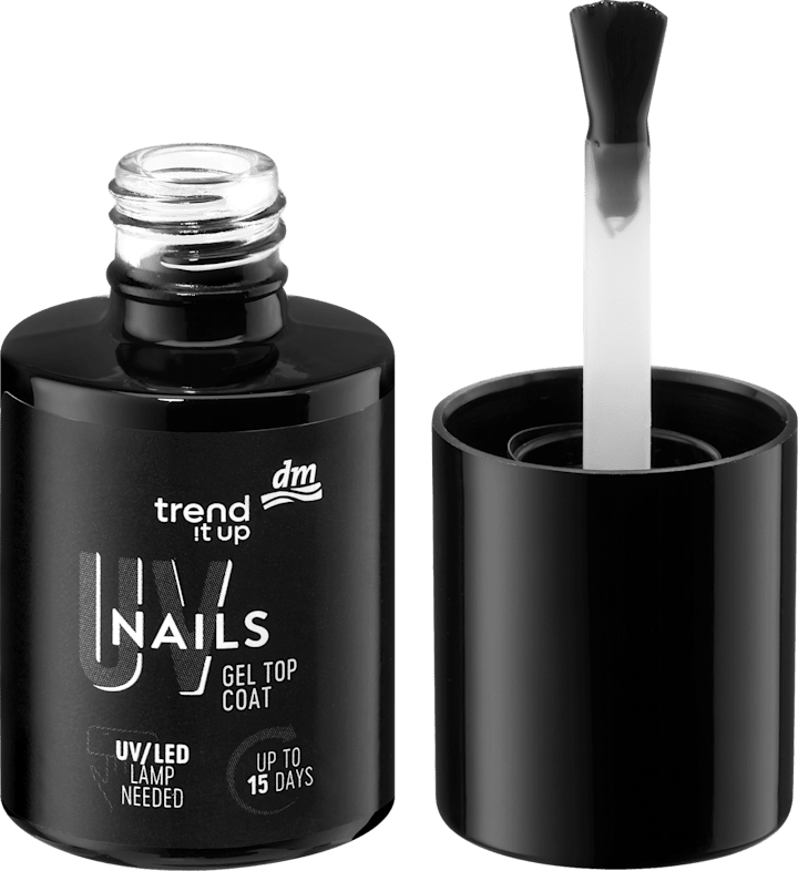 

УФ-лак для ногтей trend !t up UV Überlack Gel Top Coat, 9 ml