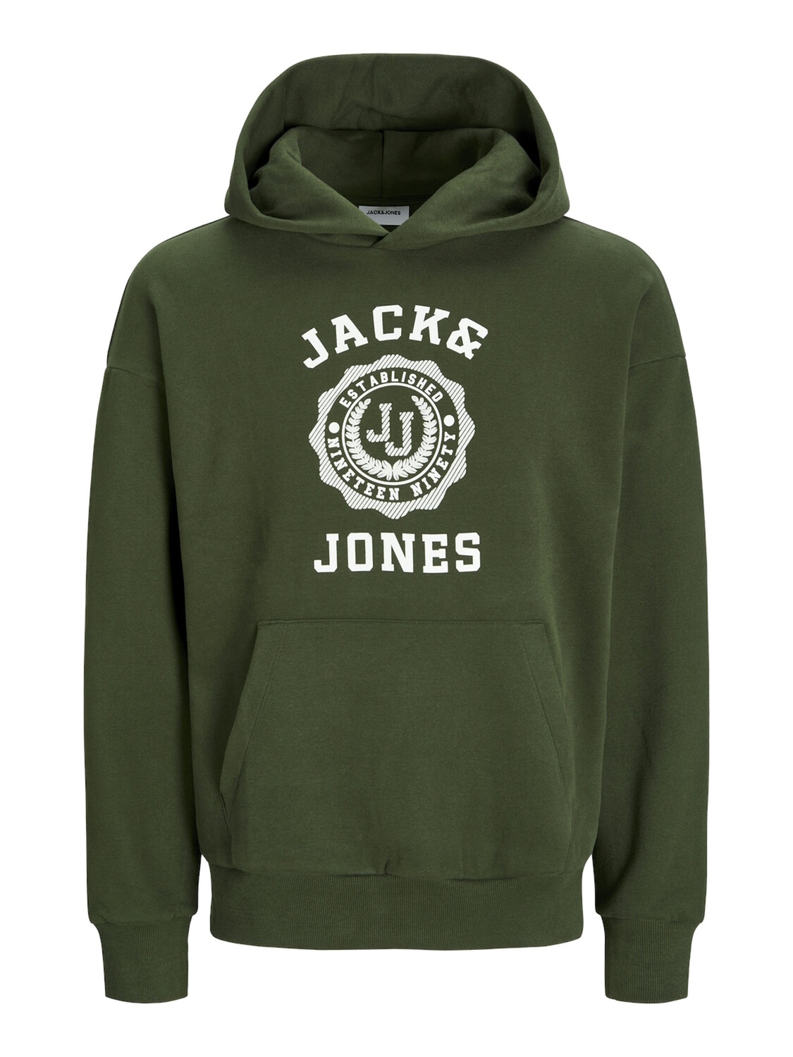 

Толстовка с капюшоном Jack & Jones, зеленый
