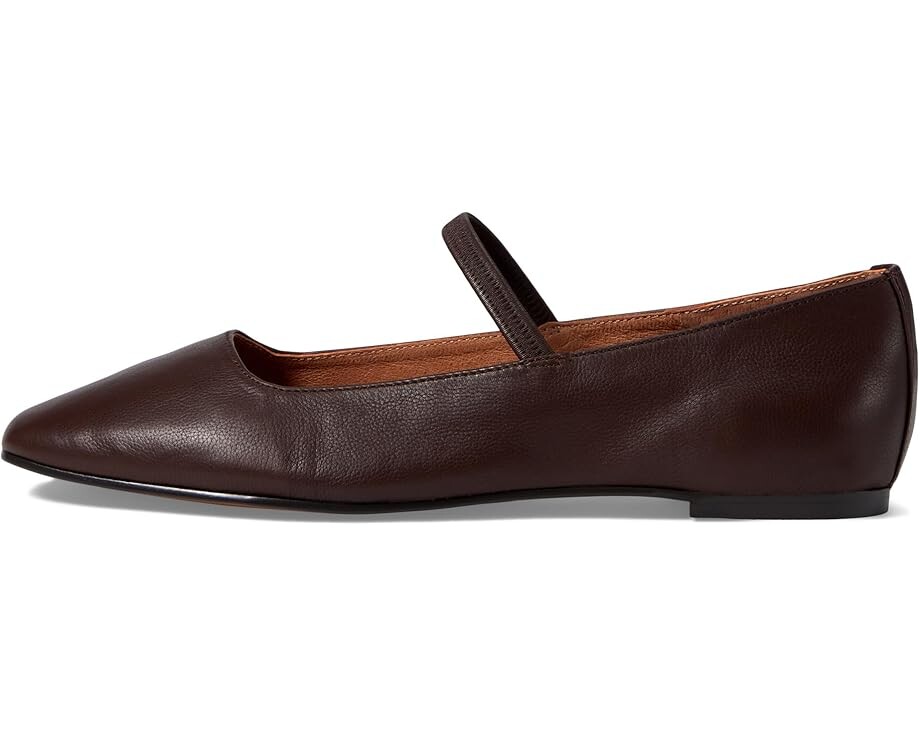 Туфли на плоской подошве Madewell The Greta Ballet Flat, цвет Chocolate Raisin — фото 4