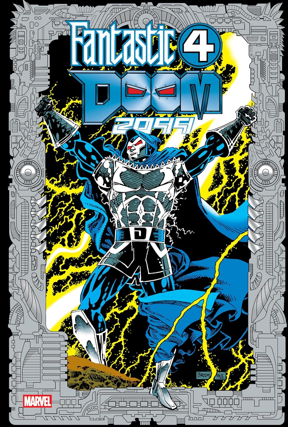 

Fantastic Four/Doom 2099 Omnibus Pat Broderick Cover (Marvel Universe)
