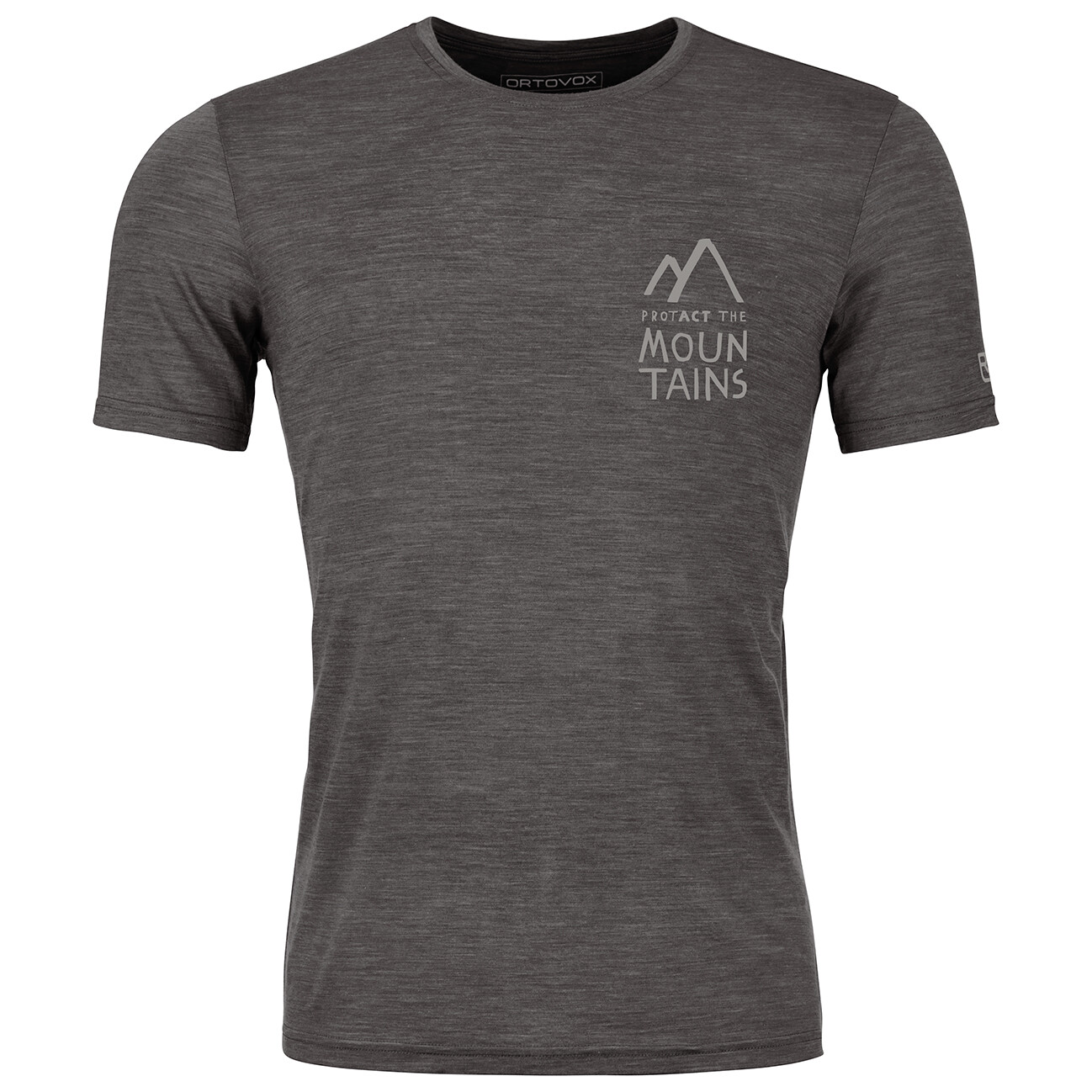 

Рубашка из мериноса Ortovox 120 Cool Tec Mountain Duo T Shirt, цвет Black Raven Blend