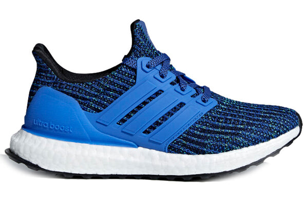Кроссовки ultraboost 4.0j Adidas, синий — фото 2