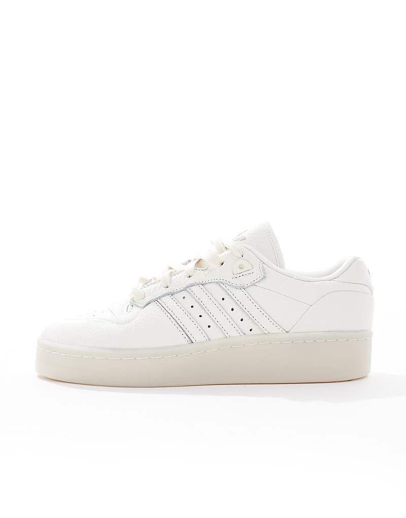 Белые кроссовки adidas Originals Rivalry Lux Low — фото 2