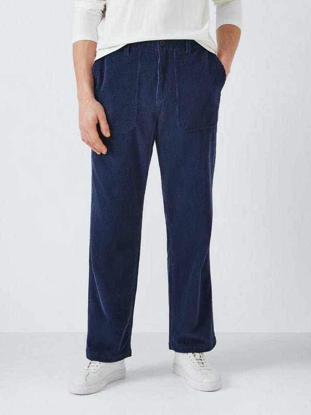 

Вельветовые плотницкие брюки John Lewis, цвет Mood Indigo