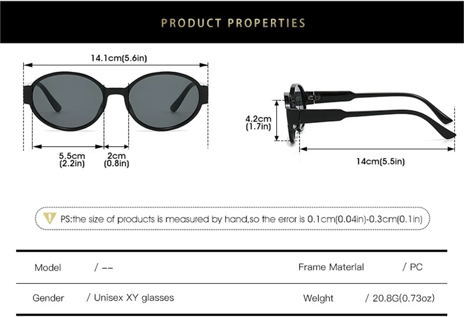 

Солнцезащитные очки для мужчин с тонкой оправой для поездок на работу, отдыха на природе, а также для женщин, управляющих автомобилем Generic, Multi-colored