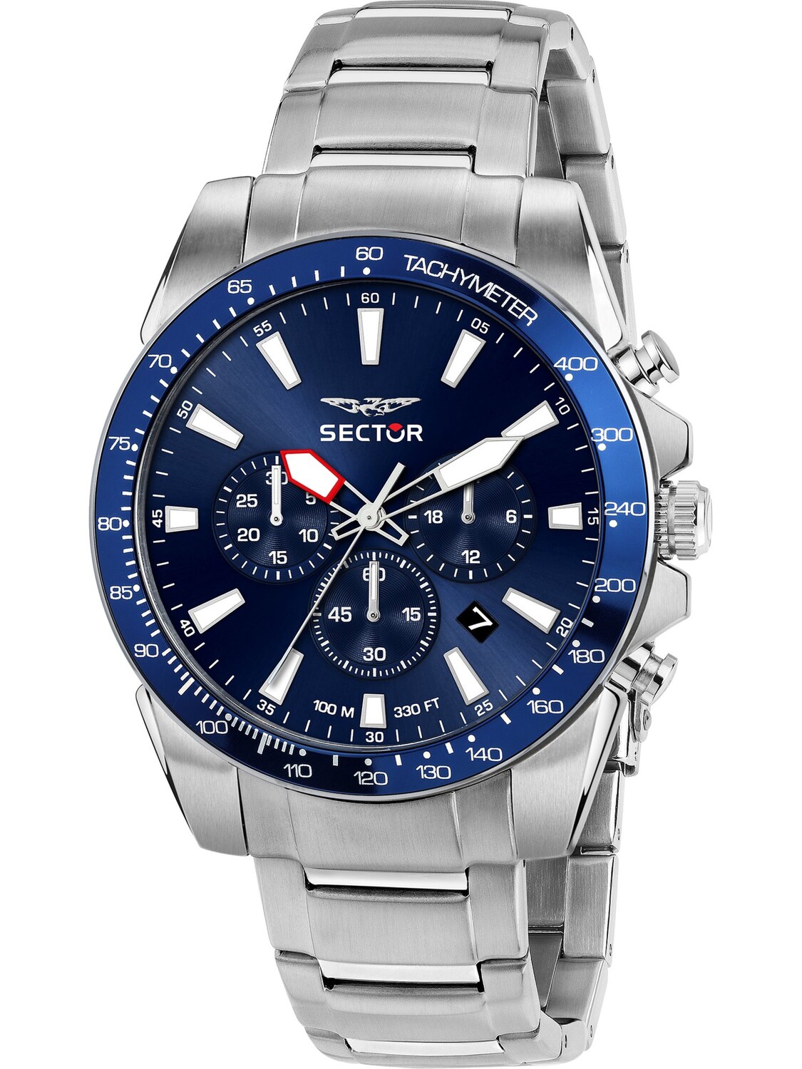 

SECTOR Серебряные аналоговые часы