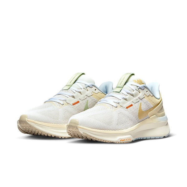 Кроссовки air zoom structure 25 'sail buff gold' Nike, мультиколор — фото 2