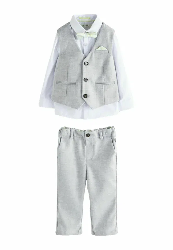 Костюм regular fit Baker By Ted Baker, серый