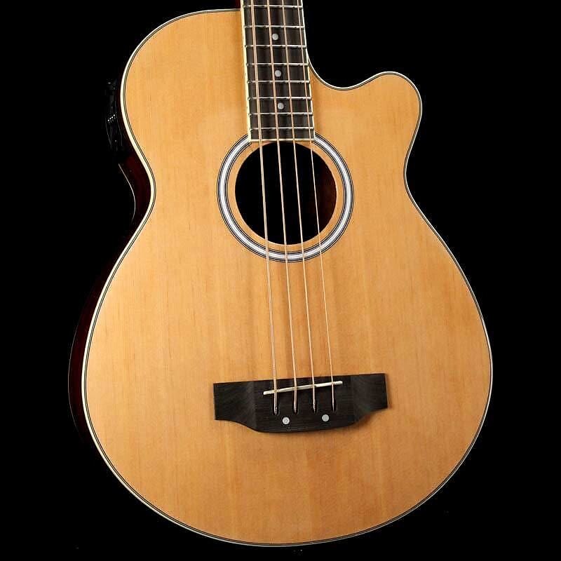 

Басс гитара Washburn AB5K Spruce Top Mahogany Neck 4-String Acoustic Bass Guitar w/Gig Bag - Natural