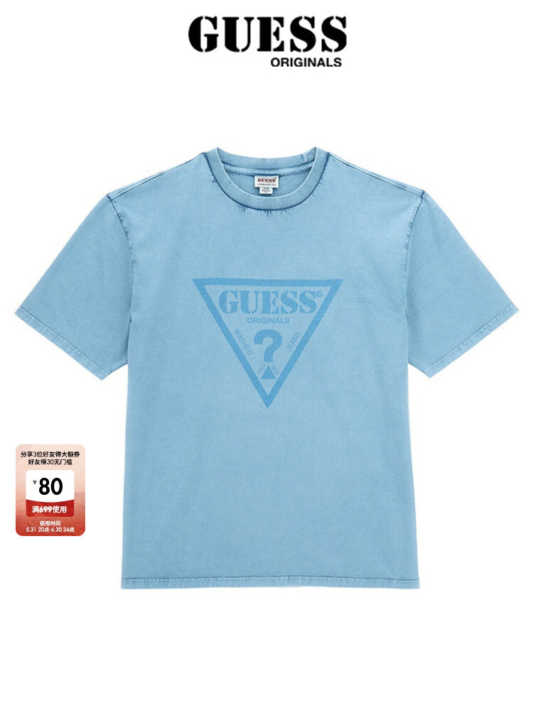 

Футболка унисекс Guess Originals, синий