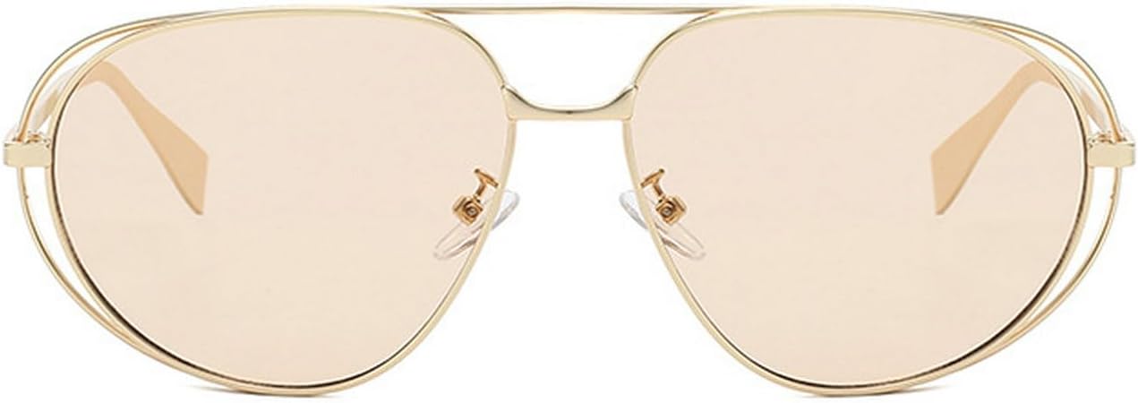 

Laureles Винтажные солнцезащитные очки-пилот большого размера для женщин, модные солнцезащитные очки «кошачий глаз» для мужчин, солнцезащитные очки с градиентным переходом цвета для вождения, C8