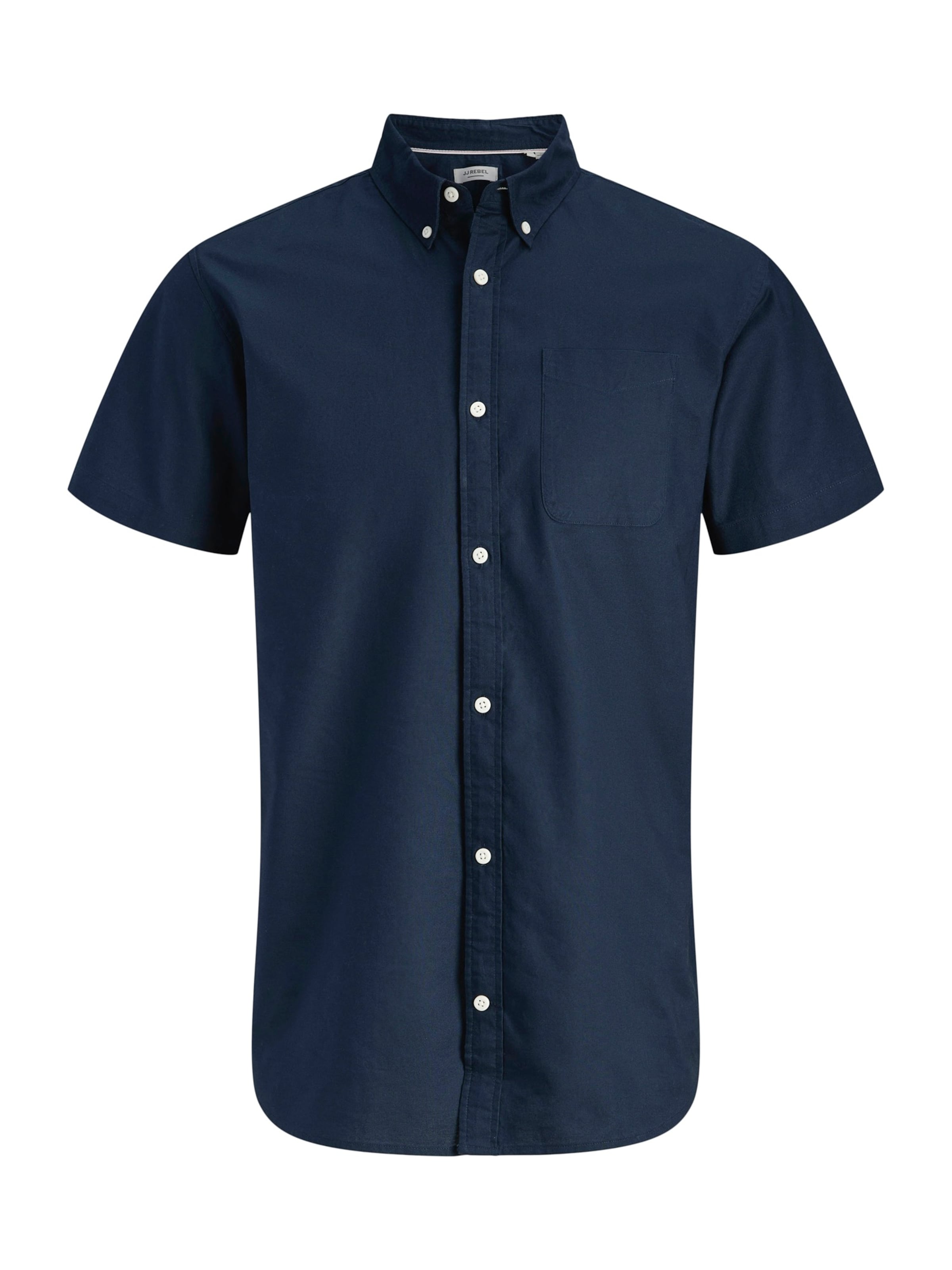 

JJ Rebel Рубашка на пуговицах 'JREBKEITH' Regular fit в цвете Navy