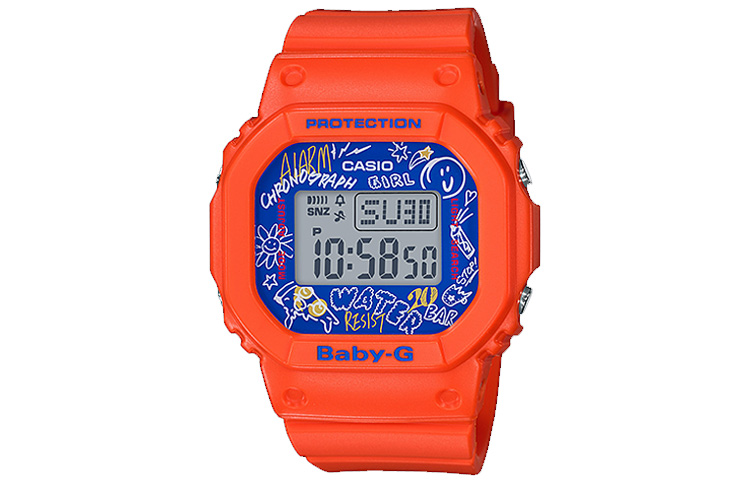 

Женские часы BABY-G 44,7 мм серые BGD-560SK-4DR CASIO