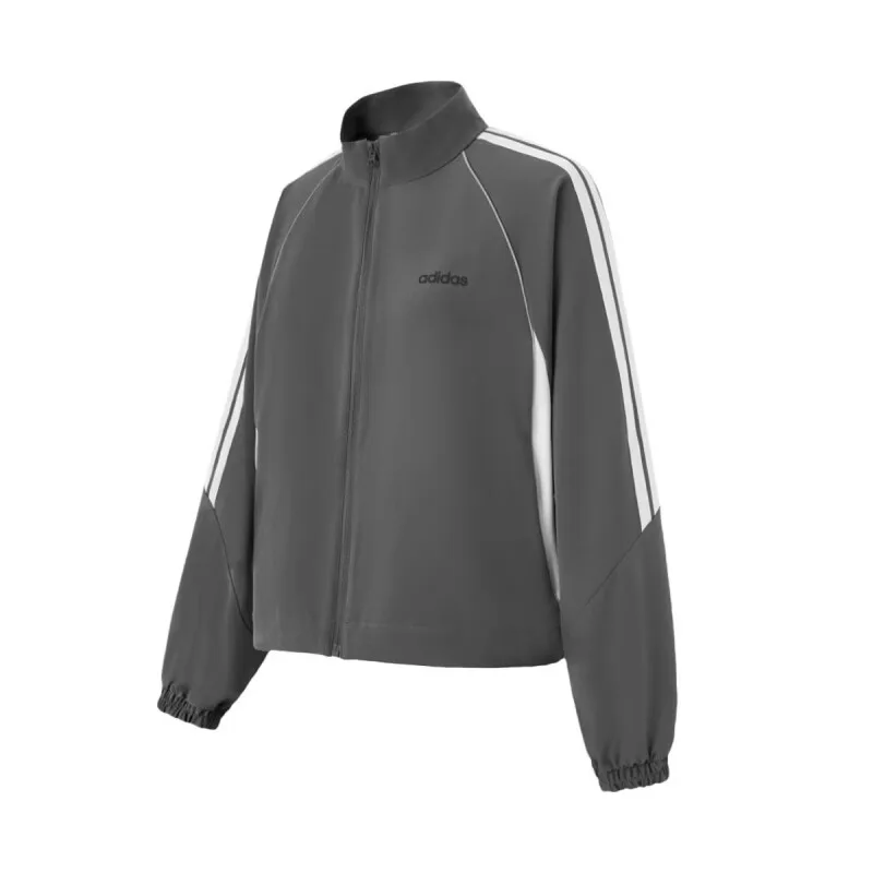Adidas Куртка женская серая со стойкой