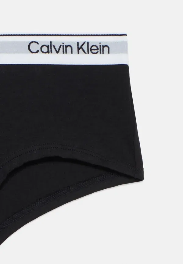 Трусы 2 шт Calvin Klein Underwear, черный/ярко-белый — фото 4