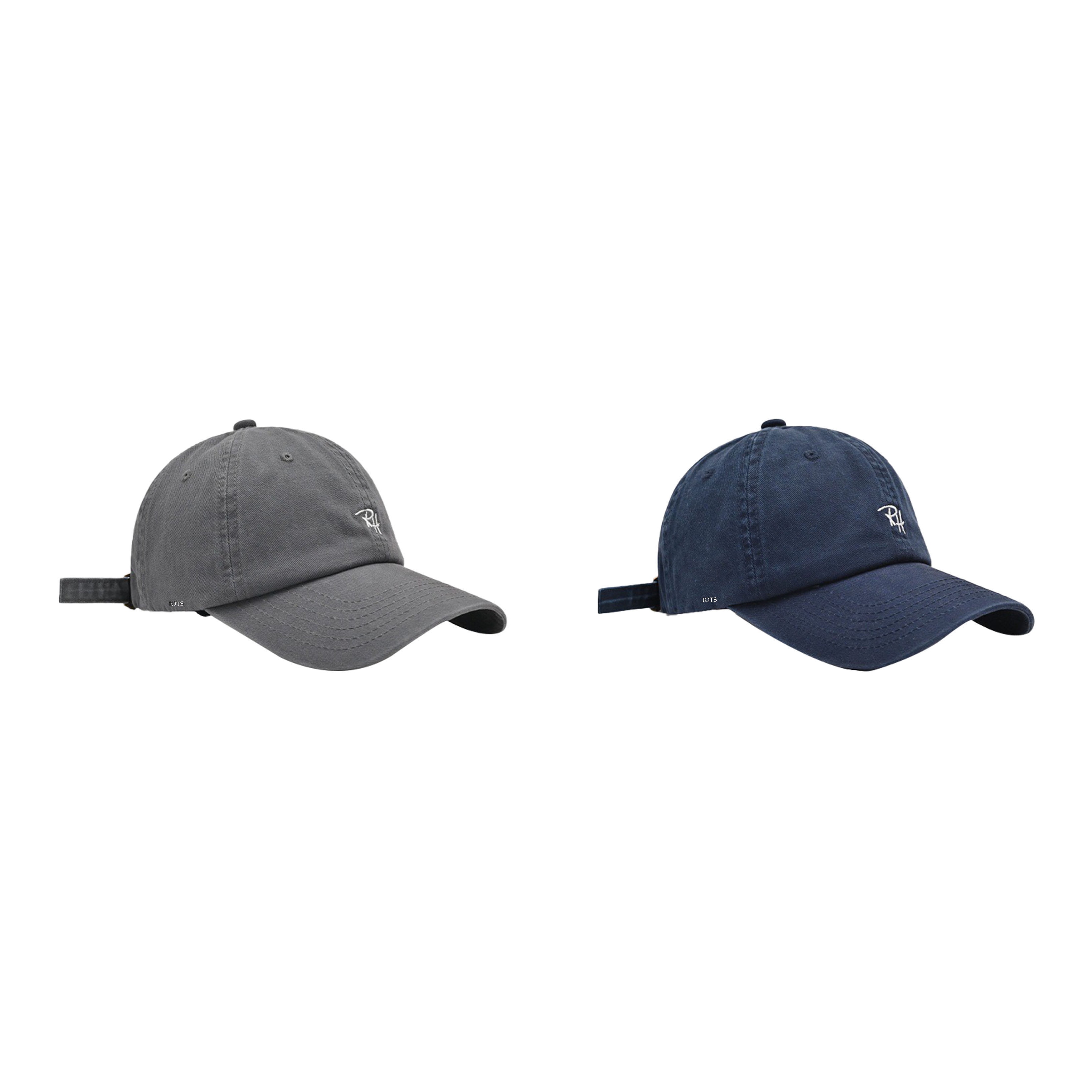 

IOTS Бейсболка из полиэстера унисекс, Gray+Navy Blue