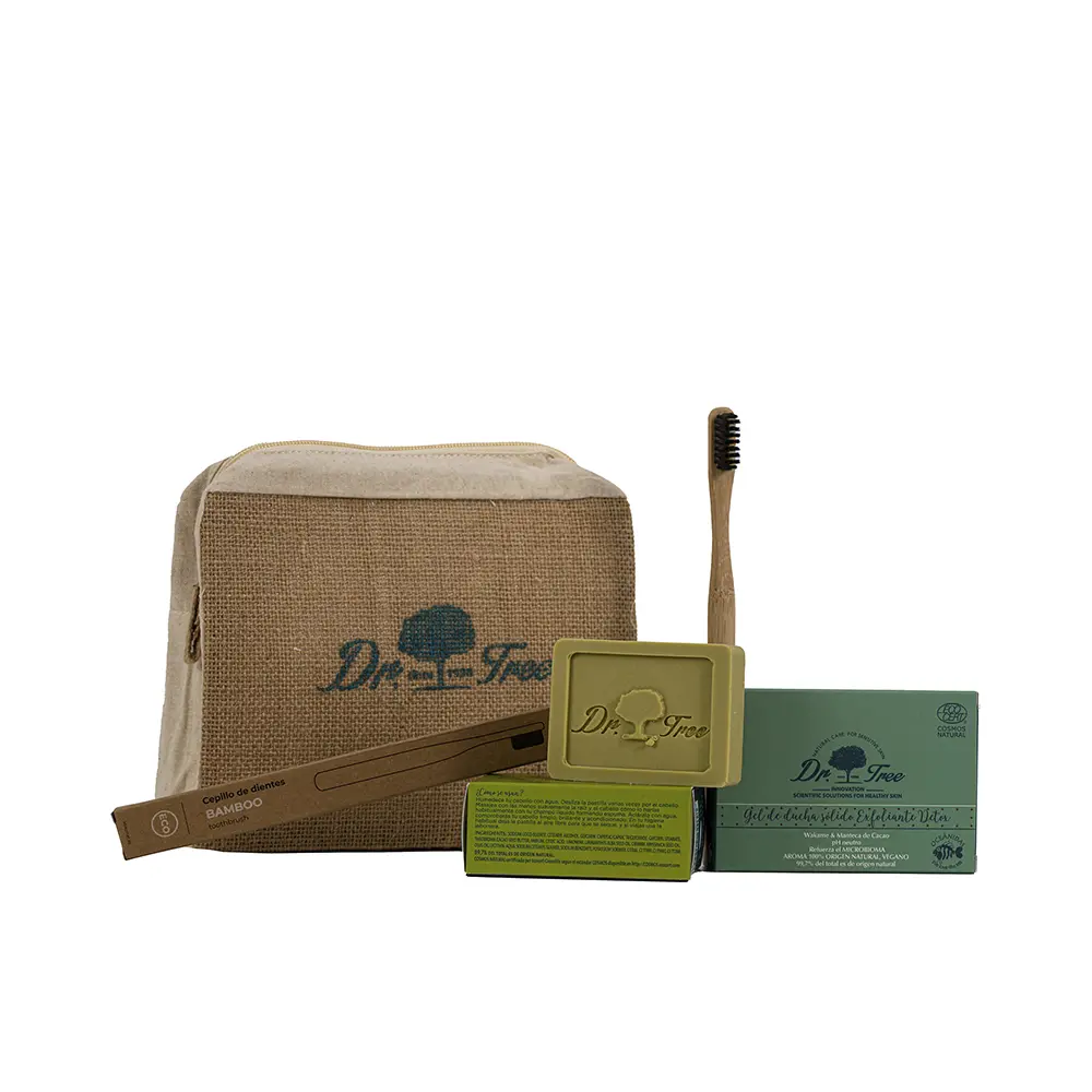 

Шампунь Champú y gel sólidos piel sensible estuche Dr. Tree, 4 шт.