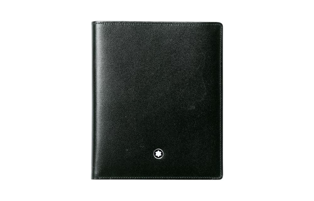 

MONTBLANC Мужской черный кошелек Meisterstuck из коровьей кожи с держателем для карт