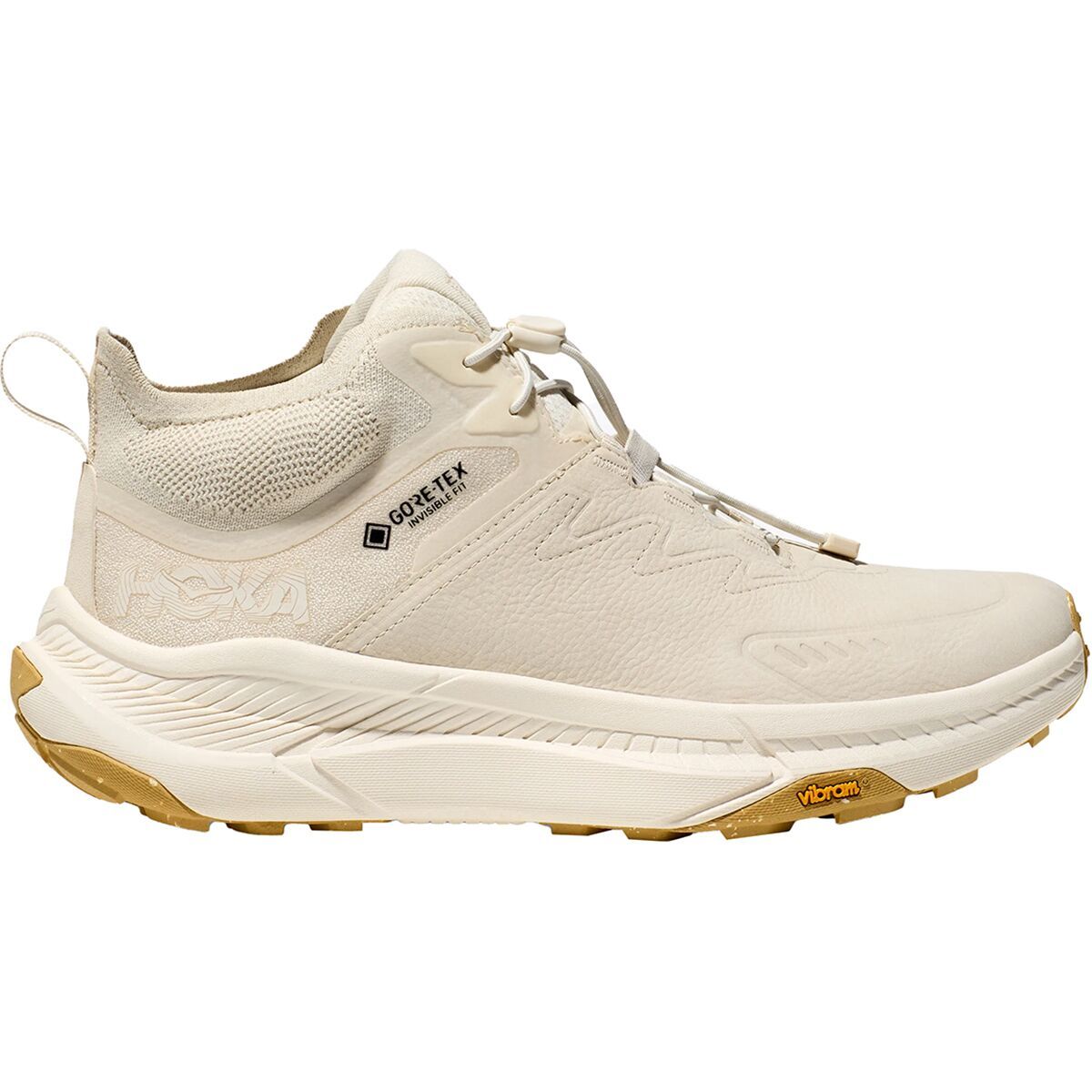 Женские кроссовки Hoka GTX кожаные водонепроницаемые, бежевый