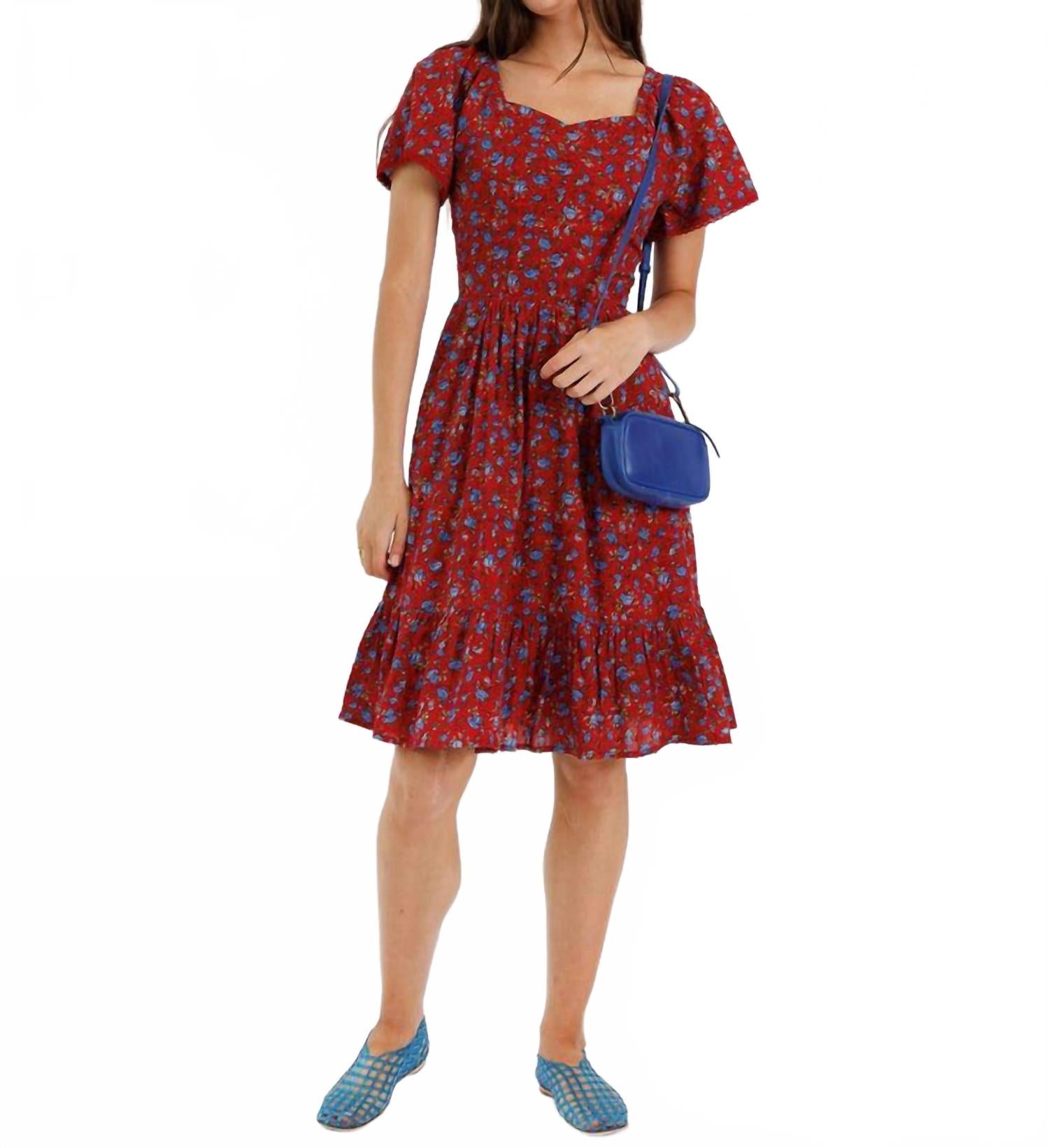 

Платье миди Serena с цветочным принтом Karanda DOWNEAST, karanda floral