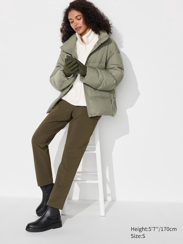 

Легкие брюки heattech Uniqlo, зеленый