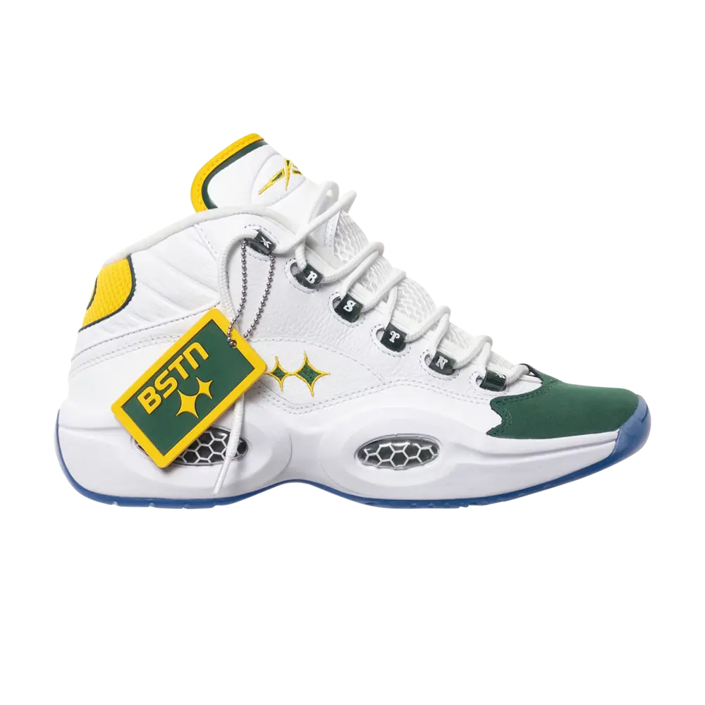 

Кроссовки BSTN x Question Mid Reebok, белый